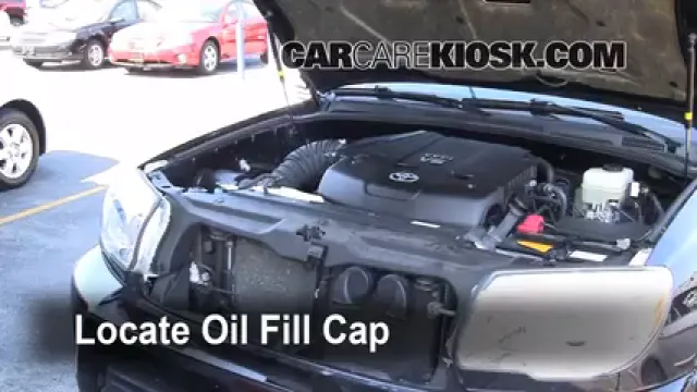 2008 Toyota 4Runner SR5 4.0L V6 Aceite Agregar aceite